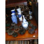 Various antique collectable oriental ceramic ware,
