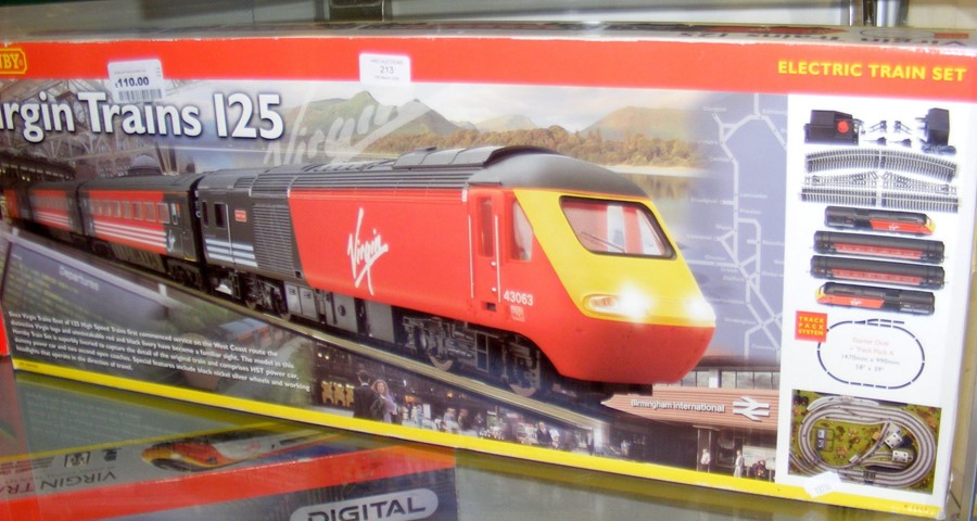 A Hornby 00 gauge boxed Train Set - Virgin Trains