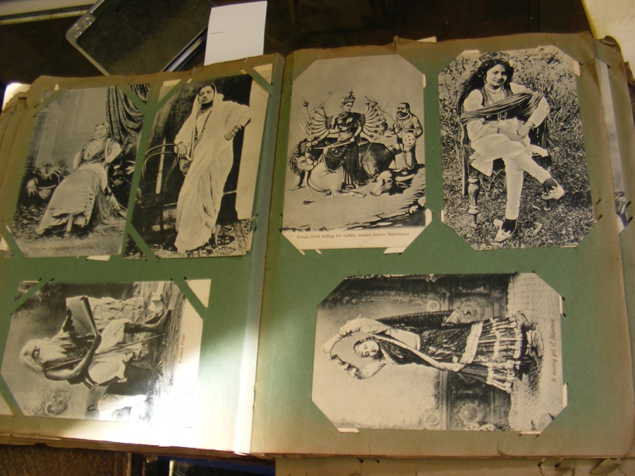 An album containing collectable postcards, togethe - Image 12 of 14