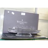 A Waterford Crystal model of the Titanic - length