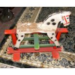 A child's Elf rocking horse