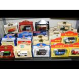 Selection of boxed die-cast vehicles, including Ru