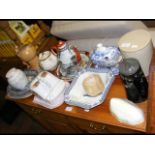 Various collectable ceramic ware including jugs, c