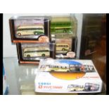 Selection of boxed die-cast vehicles, including co