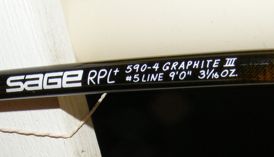 An as new Sage Graphite III fly fishing rod with m