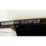 An as new Sage Graphite III fly fishing rod with m