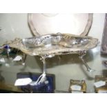 A decorative pierced silver tazza - London hallmark - Hoo