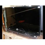 A Panasonic flat screen television with Sony sound