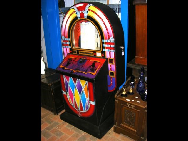 A Route 66 compact disc jukebox