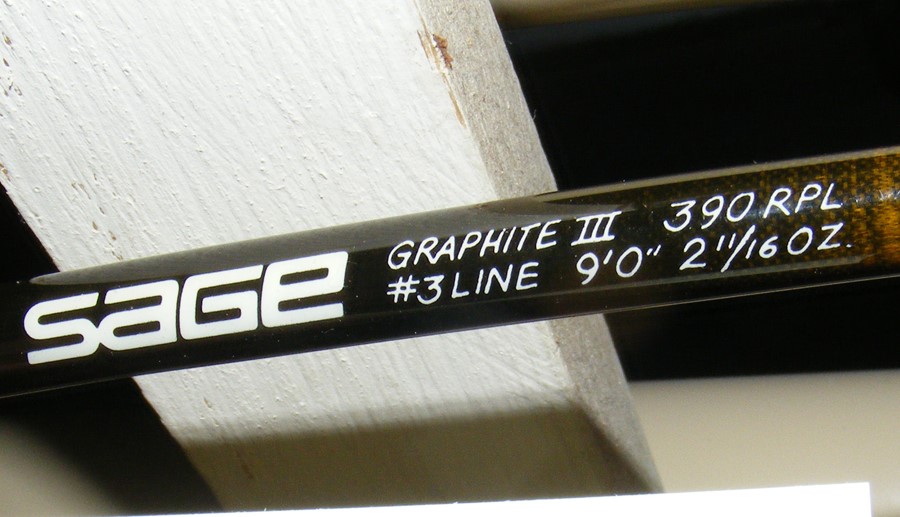 An as new Sage Graphite III fly fishing rod with m - Image 2 of 2