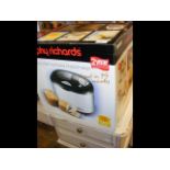 A Morphy Richards stainless steel fast bake bread