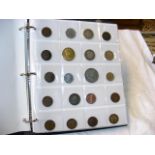 An album containing collectable GB coinage