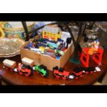 A batch of vintage Tomy Thomas the Tank Engine tra