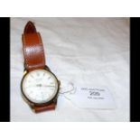A vintage Rolex Precision gent's wrist watch in 9c