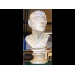 A plaster bust of Ciciron ?