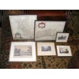 Isle of Wight engravings including Cowes etc