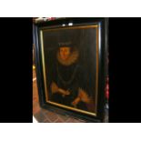 An Elizabethan oil on panel - purported to be Jane