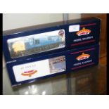 A boxed Bachmann diesel locomotive and one other