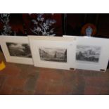 A series of Brannon engravings of Isle of Wight scenes,