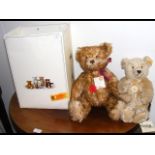 A collectable modern Steiff Teddy Bear with growle