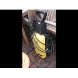 A Karcher pressure washer