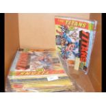 A run of 1970s Marvel 'The Titans' comics (#1-34,