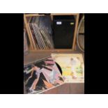 A stock of mostly 1970s LP vinyl records, includin