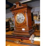A German mantel clock with two train movement and