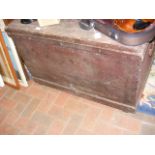 A ships travelling chest with handles either end -