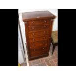 A seven drawer Wellington chest