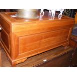 A camphorwood blanket chest