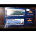 A boxed Bachmann diesel locomotive and one other