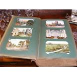 An extensive postcard album - UK scenes