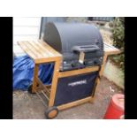 A Campingaz outdoor gas barbecue