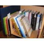 A generous quantity of reference books pertaining