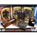 Three Lord of the Rings figures - boxed, together