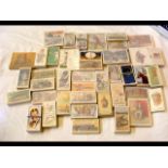 Selection of vintage cigarette cards - approx. 43