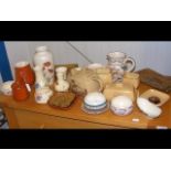 A collection of Honiton Pottery ceramics