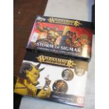 Two as new boxes of Games Workshop Warhammer Age of Sigmar miniatures