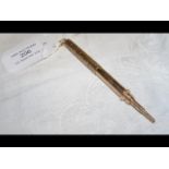 A 9ct gold propelling pencil