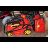 A Wolf-Garten Power LI-ION 34 72V lawn mower