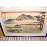 A Japanese woodblock signed Kuniyoshi, 1798 - 1861