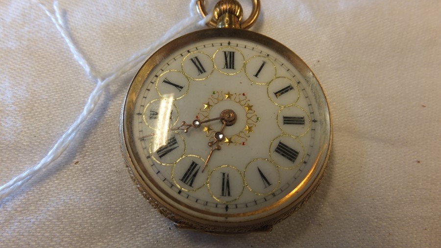 An 18ct gold pocket watch - Image 6 of 6