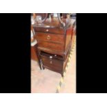 A pair of Stag two drawer bedside chests