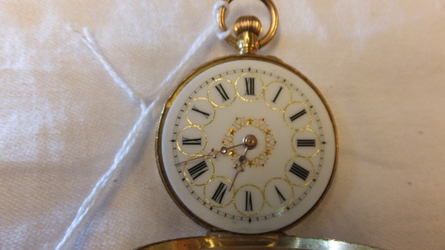 An 18ct gold pocket watch - Image 5 of 6