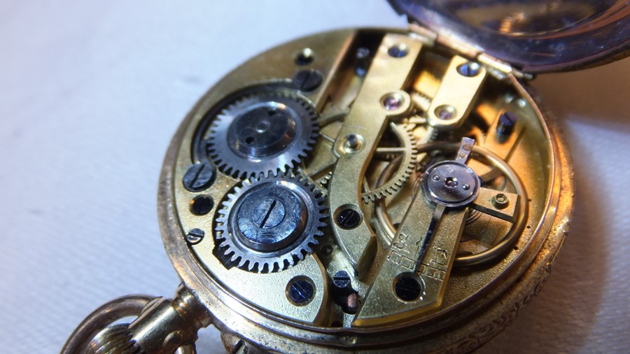 An 18ct gold pocket watch - Image 2 of 6