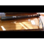 A 38cm long turned Police truncheon
