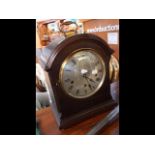 A Walker & Hall Ltd. chiming bracket clock - 36cm