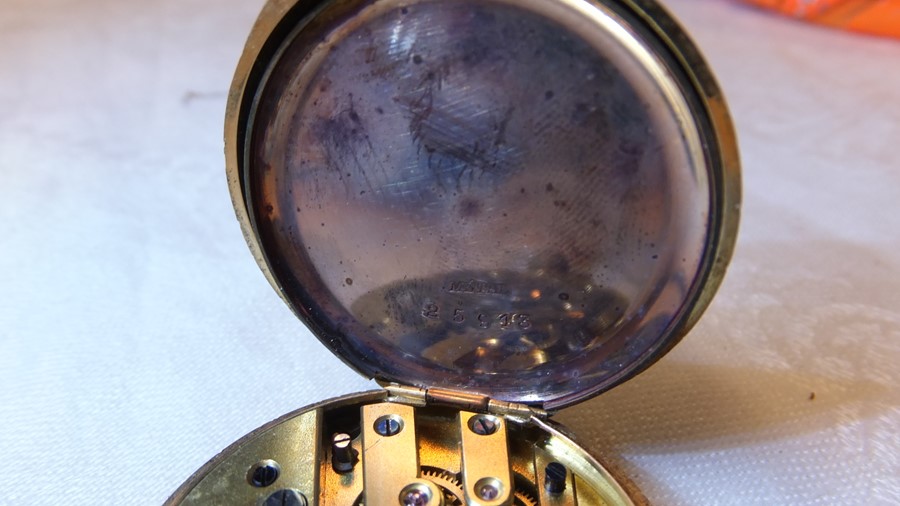 An 18ct gold pocket watch - Image 3 of 6