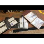 Six folders containing assorted postal ephemera, i